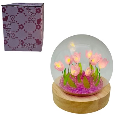 Kutulu 201n Işıklı Küre Büyük 10*8,5cm