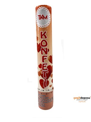 Konfeti 30cm Kalp Model