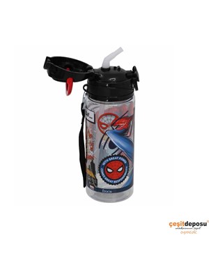 Matara 42526 Spiderman Baskılı 500ml Pipetli