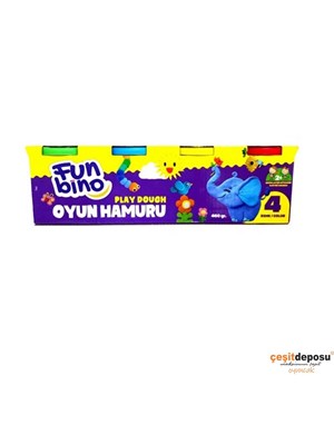 Fun Bino F101 Oyun Hamuru 4renk 460gr