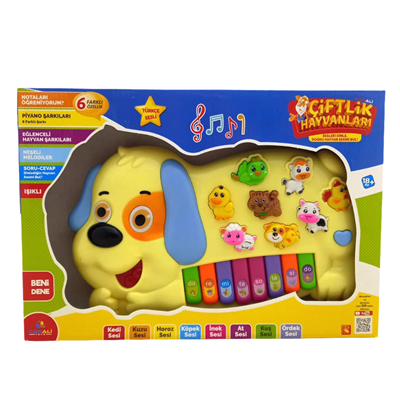 Pilli Cnl2223 Sesli Piyano Hayvan Köpek