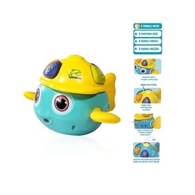 Vardem 855-99 Işıklı ve Müzikli Balık Bebek Piyano