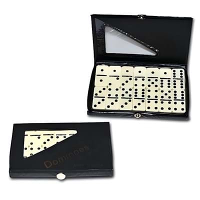 Melamin Çantalı Domino Taş Seti 28li