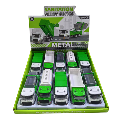 Çek Bırak 588 Metal Çöp ve İş Kamyonları