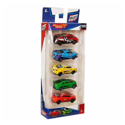 Kutuda Toy26 Metal Yarış Araba Serisi 5li