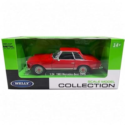 Welly 093 Metal Model Mercedesbenz 230sl 1963 1:24