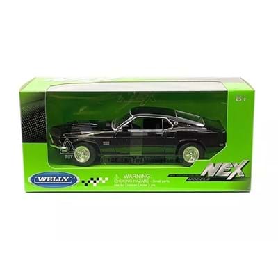 Welly 24067w Metal 1969 Ford Mustang 2:24