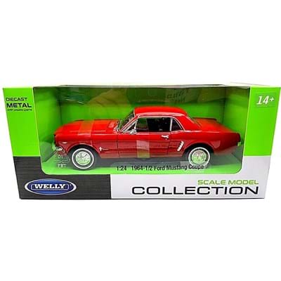 Welly 451 Metal Model Ford Mustang Coupe 1:24