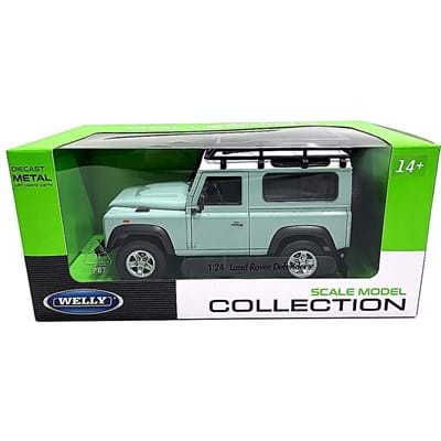 Welly 498sp Metal Model Land Rover Defender 1:24