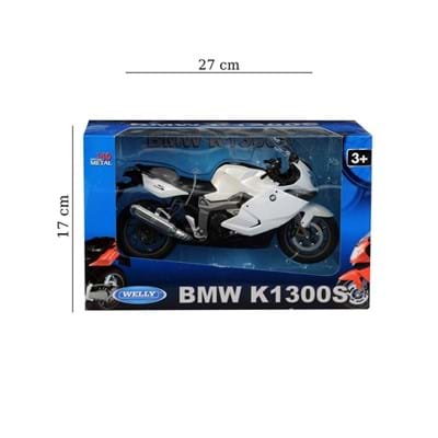 Welly 62805w Metal Bmw K1300s Motorsiklet 1:10