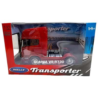 Welly 670s-w Model Metal Scanıa V8 R730 1:32