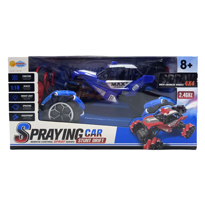 R/c 899c 9 Fonksiyon Şarjlı Sprey Araba Yan Giden