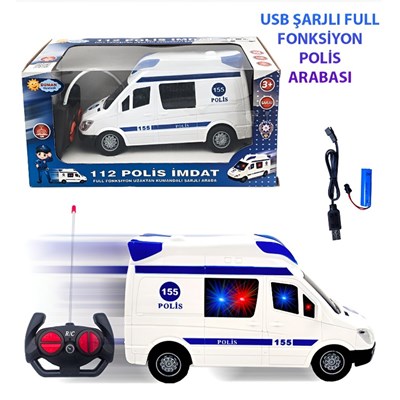 Uzaktan Kumandalı Dmn345-240 F/f Şarjlı Polis