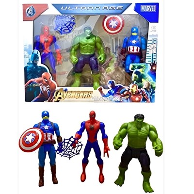 Savaşçı 2156-3 Karakterler Figür 3lü Set