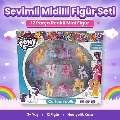 Kutuda 8988-8 Sevimli Atlar Seti