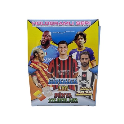 Futbolcu Kartı 6+2 Süperler Ligi Hologram 24ad