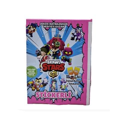 Kart Brawl 6+2 Stars Stickerli 24ad