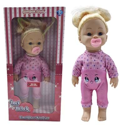 Kutulu 8571 İnci Bebek Emzikli 35cm Sesli
