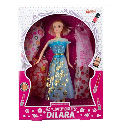 Efe 227 Dilara Yedek Elbiseli Bebek