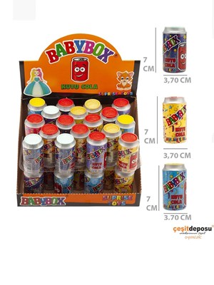 Babybox 0060 Süpriz Kutu 36lı Kutu Kola