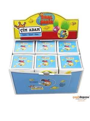 By Toys 3321 Çim Adam Kral Şakir 12li