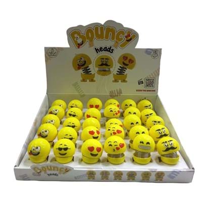 Urt002-01 Emoji Zıpzıp Kafalar 30lu