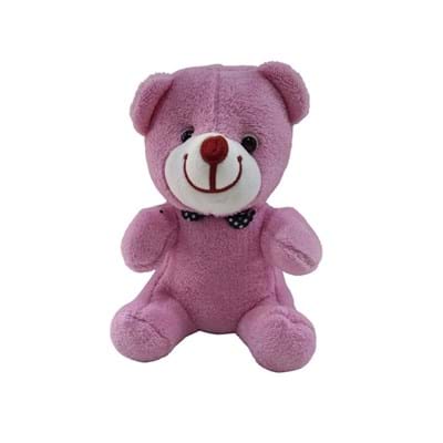 Peluş 25cm Ayı Papyonlu Renkli