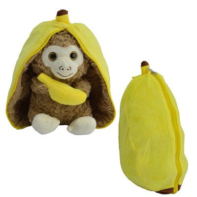 Halley 62384 Peluş 27cm Muz Maymun