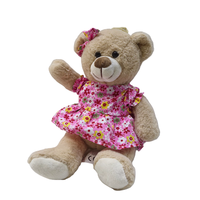 Halley 62968 Peluş 30cm Elbiseli Tokalı Ayı