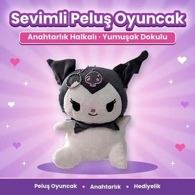 Peluş Etm-40 Karakter Figür 20cm