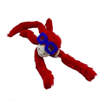 Peluş Etm015 Çığlık Atan Gözlüklü Maymun 40cm