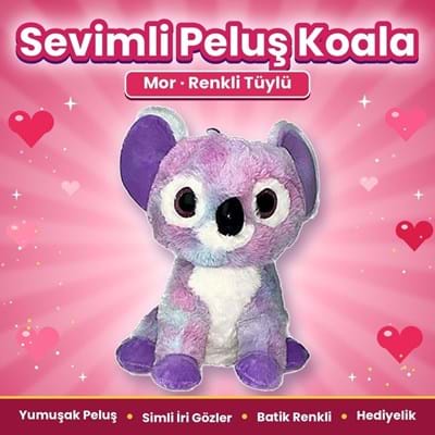 Halley 62775 Peluş 30cm Renkli Koala