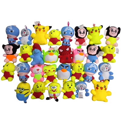 Peluş 20cm Karışık Figür 30lu 1340