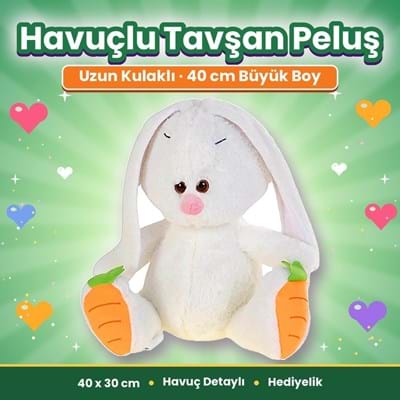 Pufu 03010 Peluş 40cm Tavşan