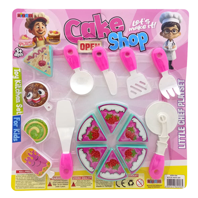 Kartela Büyük Pasta Set 16pcs Nzm456