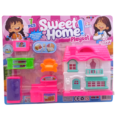Kartela Nzm104 Ev Eşya Set 7pcs