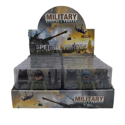600 Minyatür Küçük Asker 12li