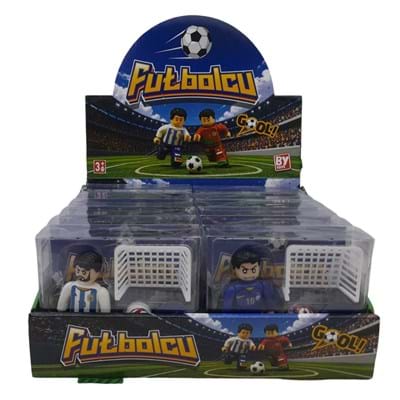 616 Minyatür Küçük Futbolcu 12li