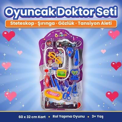 Kartela 5006 Doktor Set 13pcs