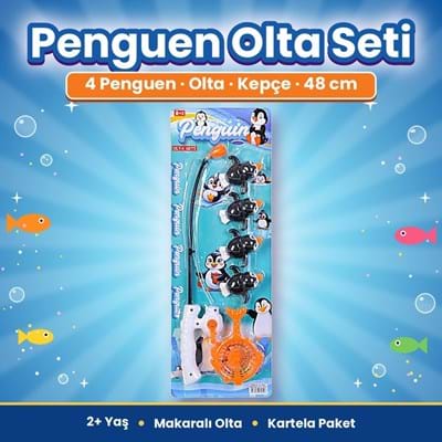 Kartela Hl3007 Olta Penguen Tutma Oyunu