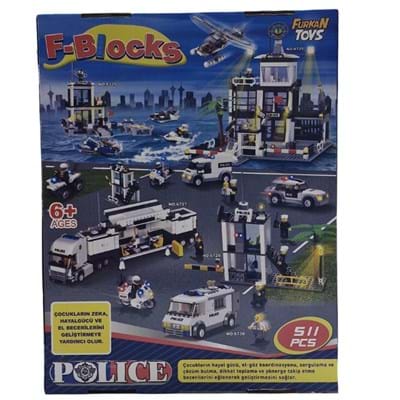 F-blocks Fr31362 Polis Serisi 511pcs