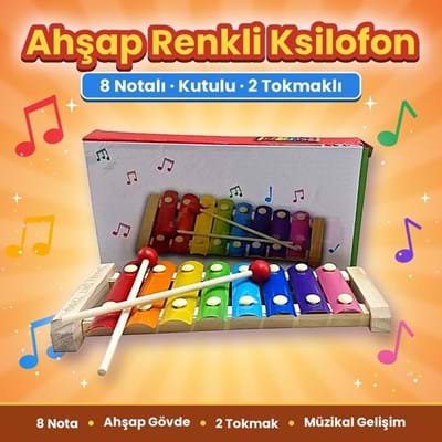 Ahşap Ksilofon Şht1200