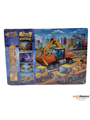 Adn3468 Puzzle 25 Pcs 4lü