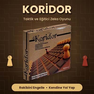 Ahşap Koridor Zeka ve Strateji Oyunu