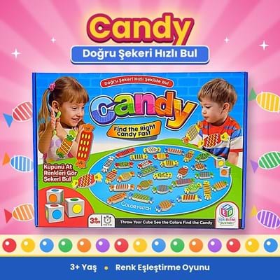 Candy Hed706 Şeker Eşleştirme Oyunu