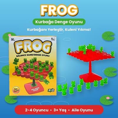 Frog 3005 Kurbağa Denge Oyunu