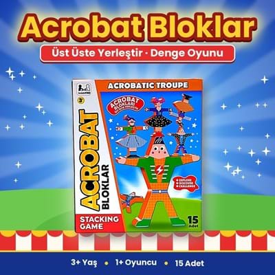 Kutuda Alt3035 Acrobat Bloklar 15ad
