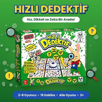 Kutulu 011 Hızlı Dedektif Oyunu