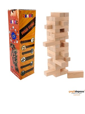 Lüks 7753 Ahşap Denge Oyunu Jenga