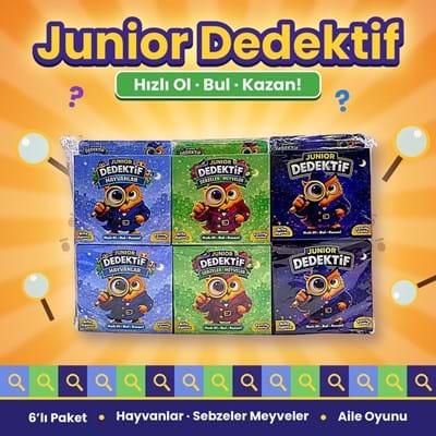 Mini Dedektif Kart Oyunu 24lü